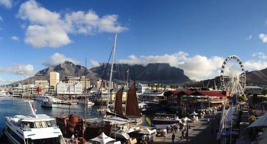 Cape Town Waterfront, image courtesy of Shutterstock