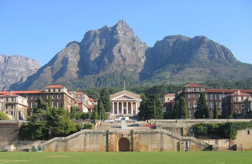 University of Cape Town campus, image by Adrian Frith, wikicommons